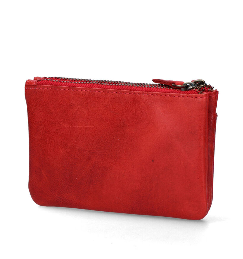 Label M Rode Ritsportemonnee voor dames (358859)