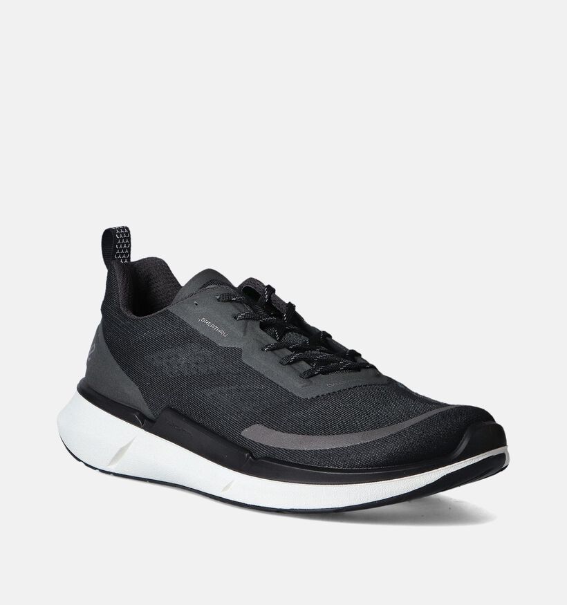 ECCO Biom 2.2 Zwarte Sneakers voor heren (353366) - geschikt voor steunzolen
