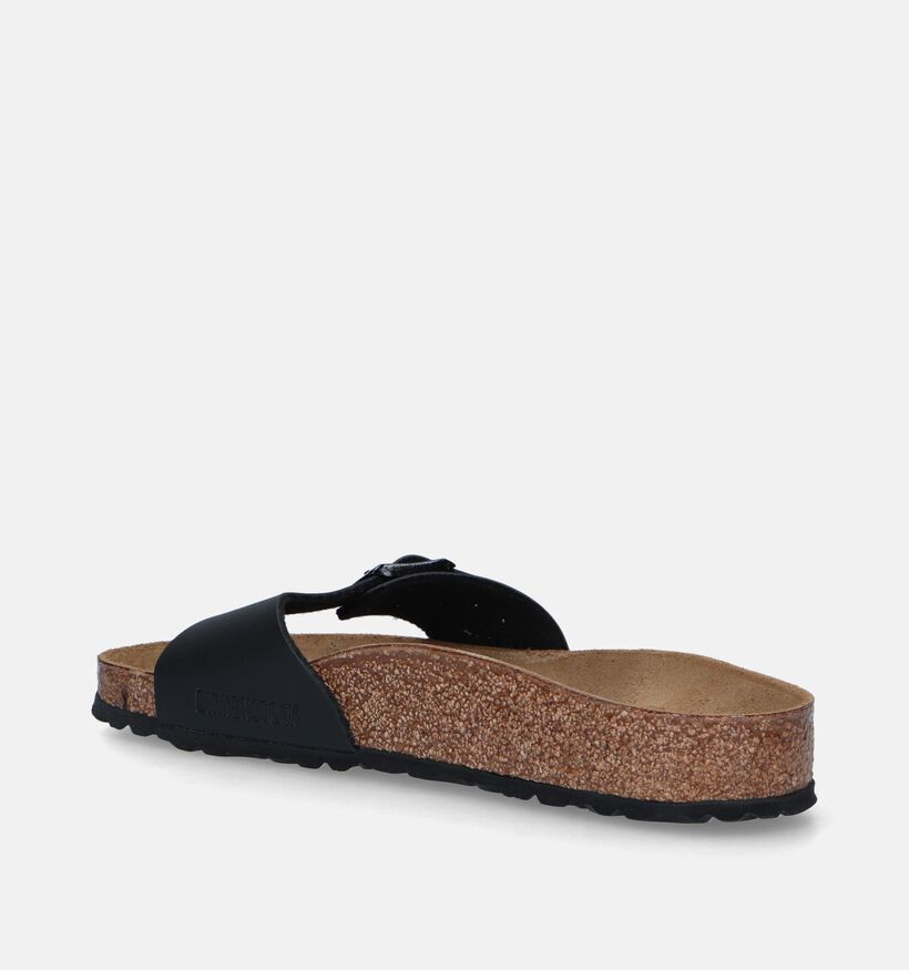 Birkenstock Madrid Nu-pieds en Noir pour femmes (338045)