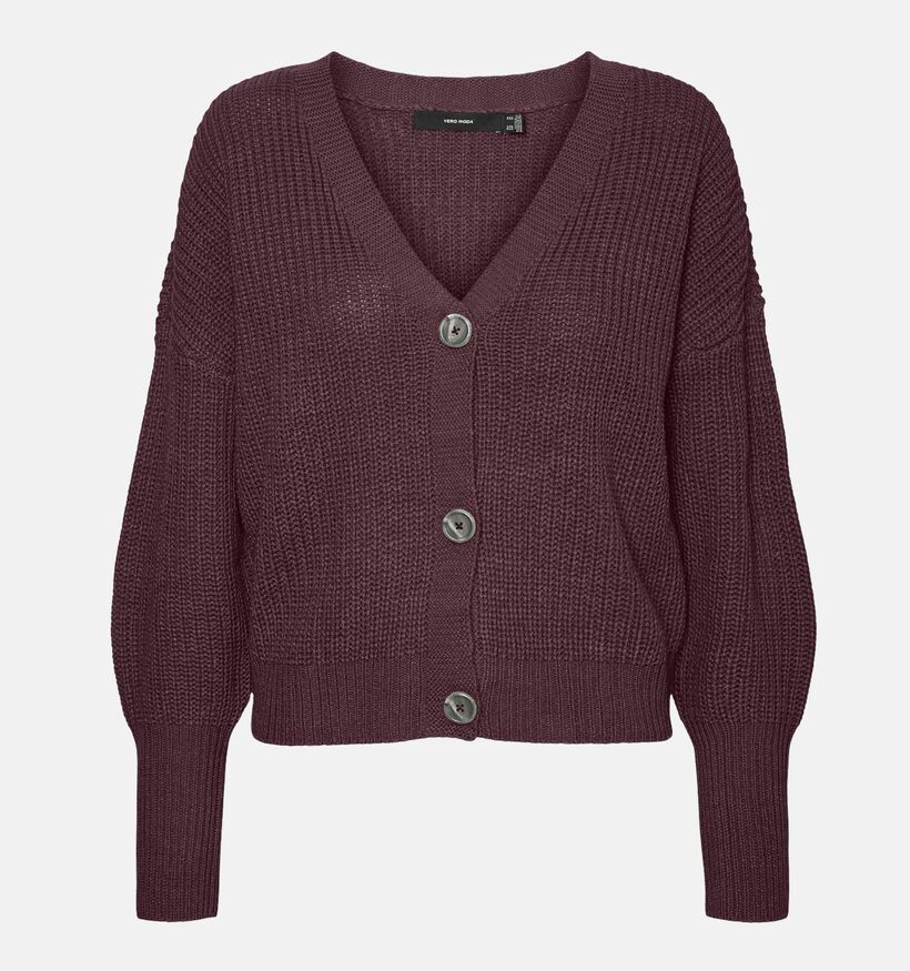 Vero Moda Lea Bordeaux Cardigan voor dames (357674)