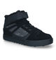 DC Shoes Pure High Top Zwarte Sneakers voor jongens (313146) - geschikt voor steunzolen