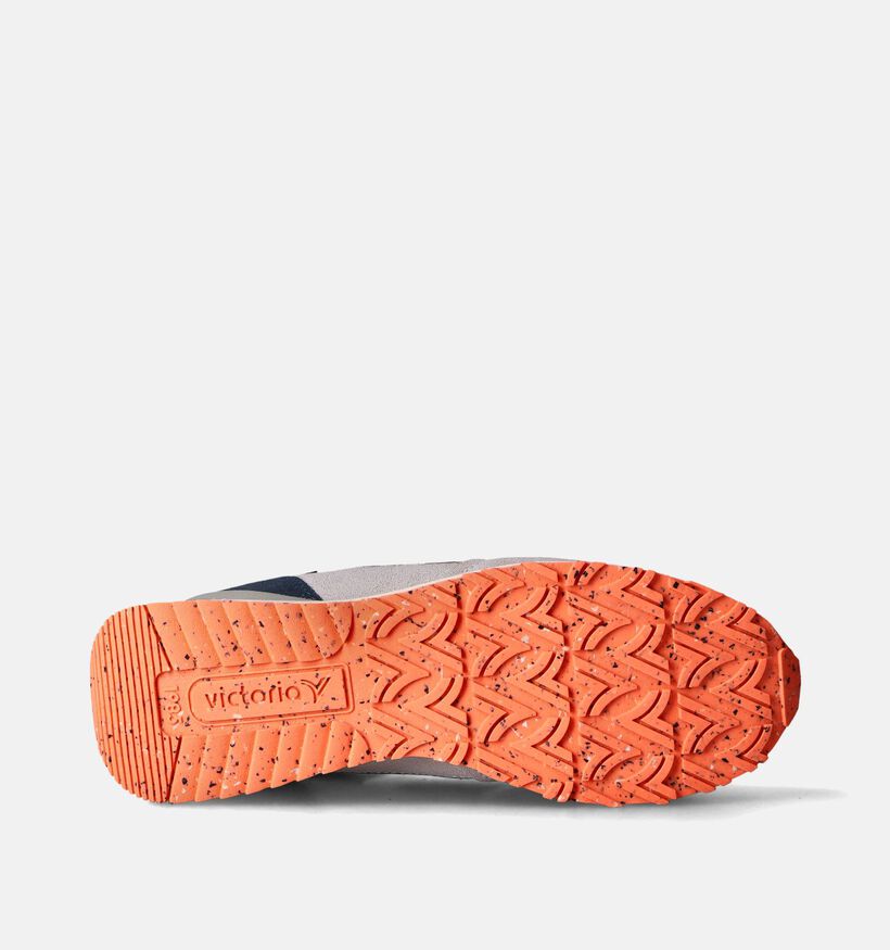 Victoria Baskets basses en Bleu pour hommes (353458) - pour semelles orthopédiques