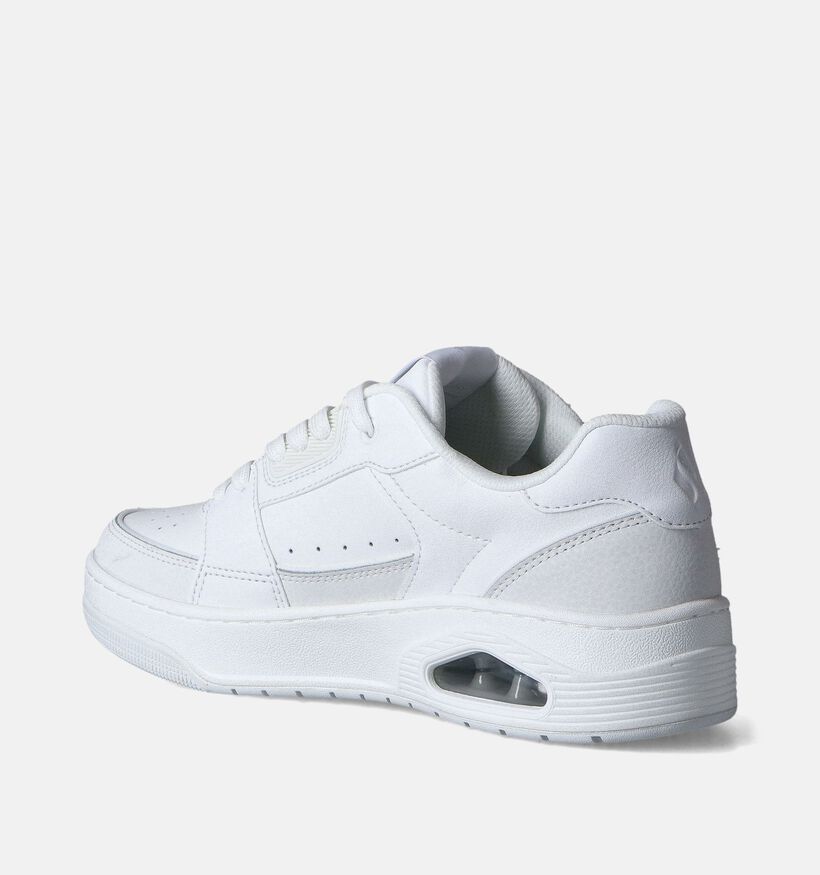 Skechers Uno Court Courted Style Witte Sneakers voor dames (352270)