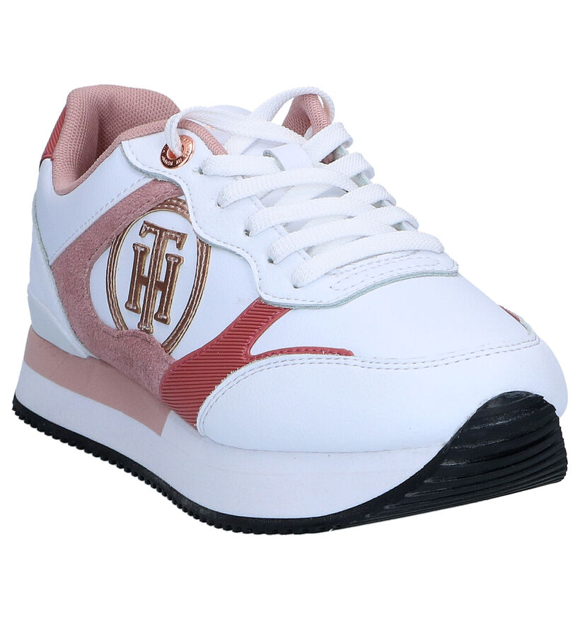 Tommy Hilfiger Feminine Active City Beige Sneakers voor dames (303974) - geschikt voor steunzolen