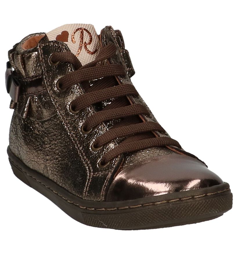 Romagnoli Chaussures hautes en Bronze en cuir (204009)