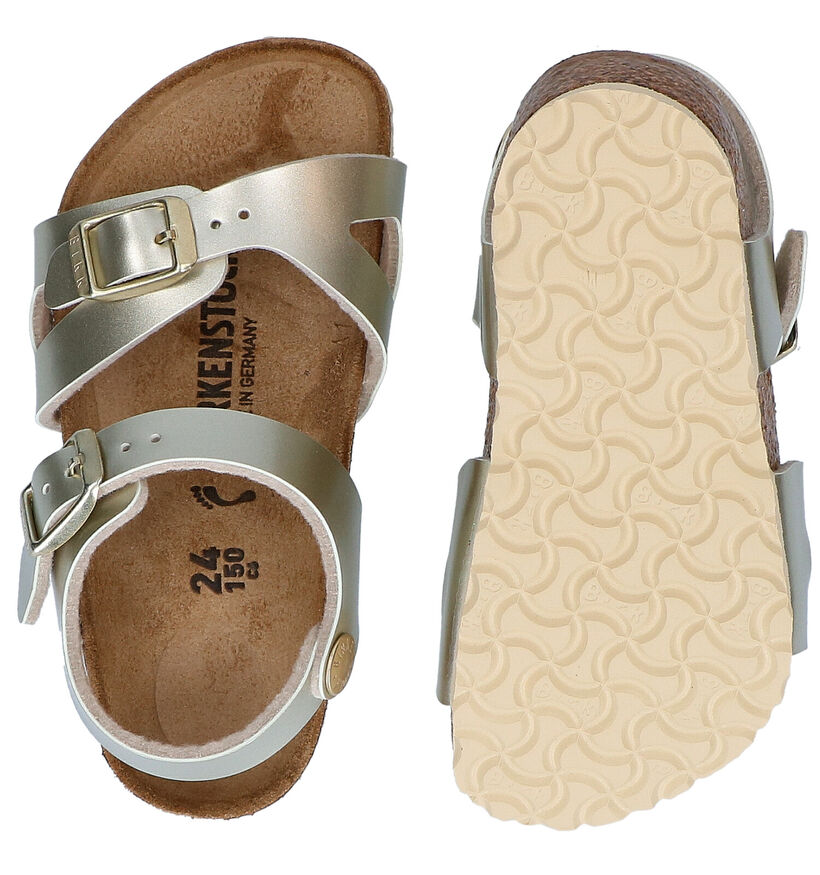 Birkenstock Rio Sandales en Rose pour filles (338101)
