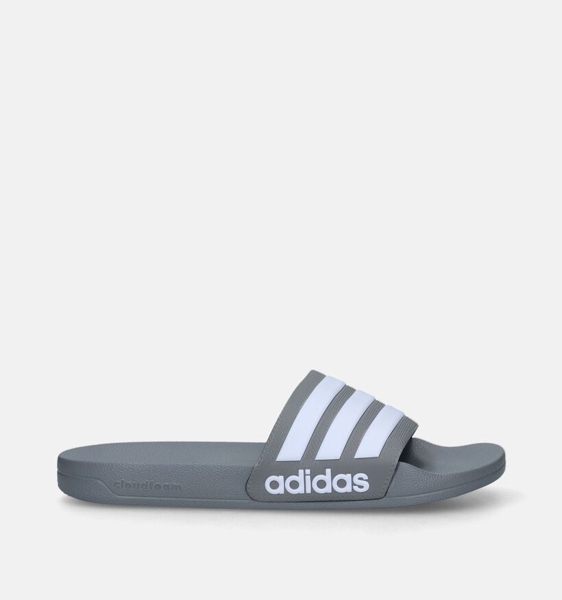 adidas Adilette Shower Claquettes en Gris pour hommes (334712)