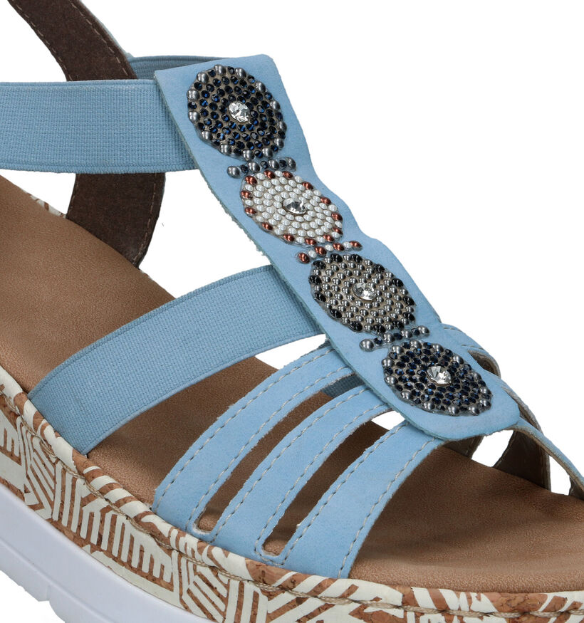 Rieker Blauwe Sandalen voor dames (323631)
