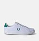 Fred Perry Witte Veterschoenen voor heren (349691) - geschikt voor steunzolen
