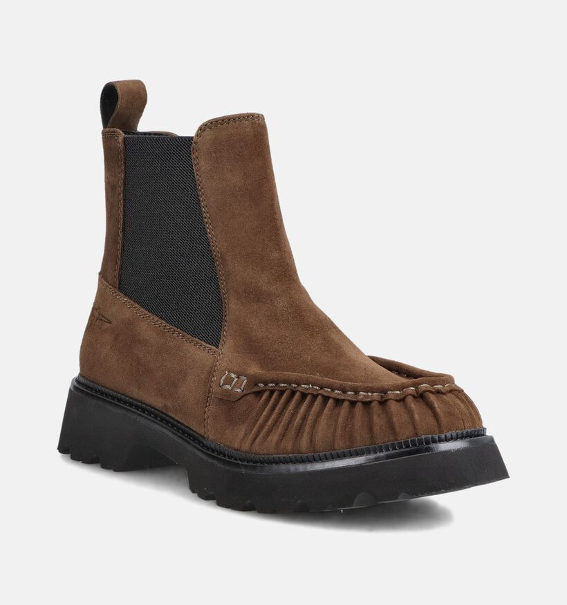 Tamaris Bottines Chelsea en Vert pour femmes (380802)