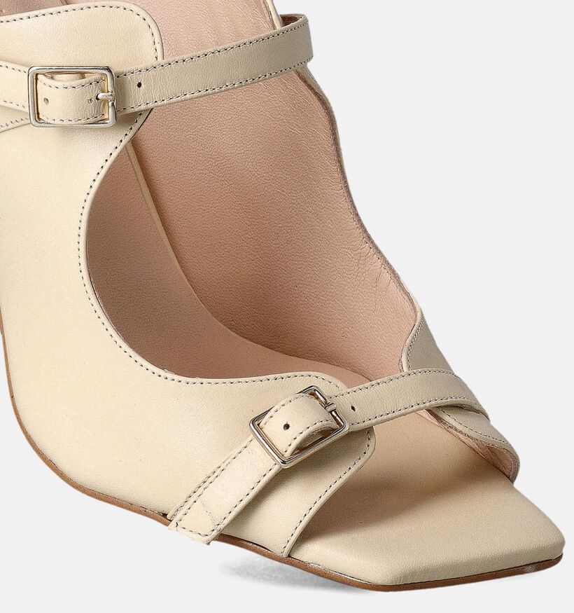 March23 Raquelle Gele Slippers op Hak voor dames (355959)