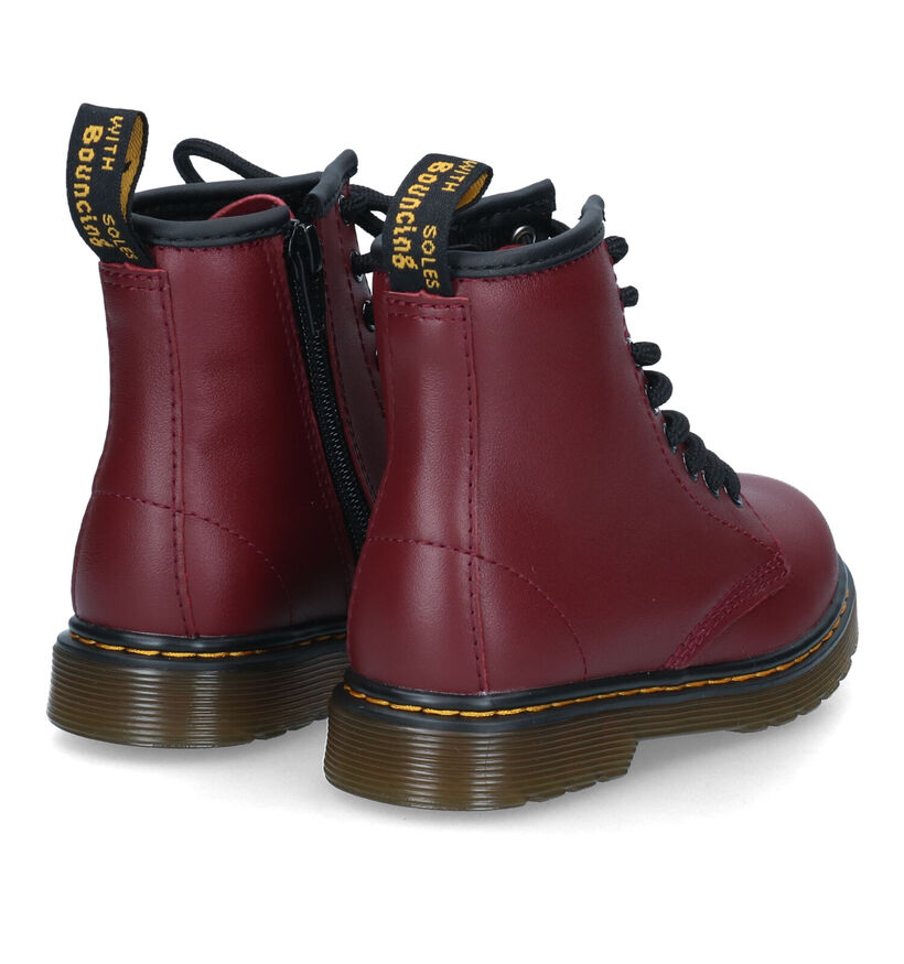 Dr.Martens 1460 J Bottines en Bordeaux pour filles (312774)