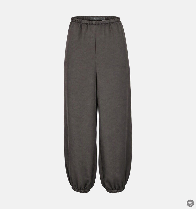 Vero Moda Curve Miro Pantalon Balloon en Brun fonc&eacute; pour femmes (382205)