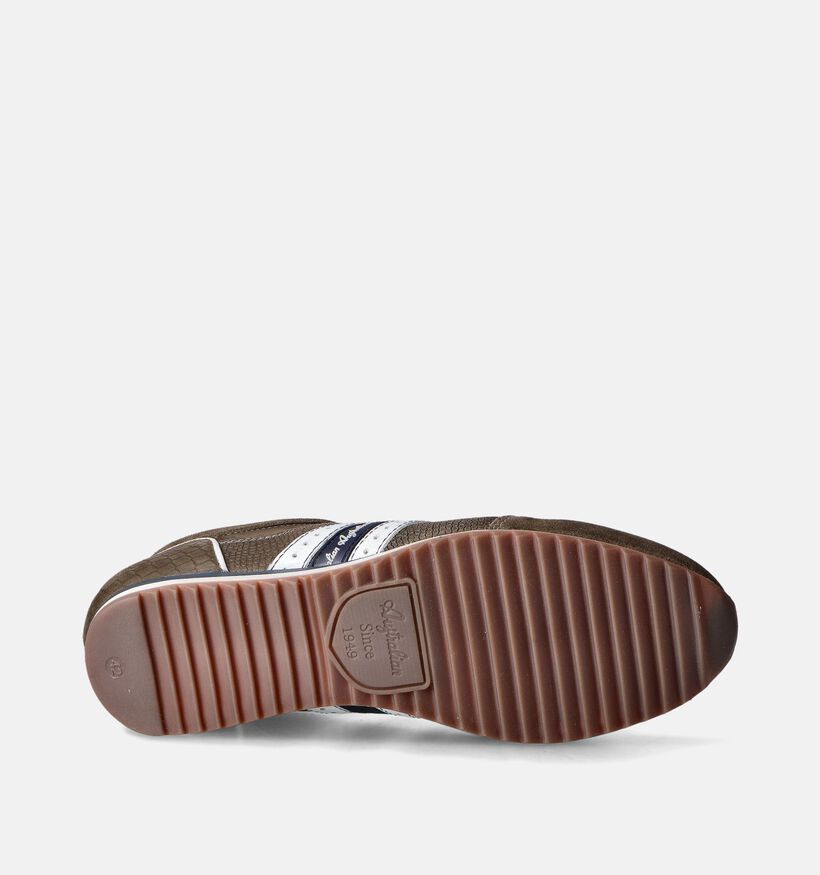 Australian Camaro Kaki Veterschoen voor heren (353956) - geschikt voor steunzolen