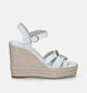 Tamaris Witte Sandalen Met Sleehak voor dames (338317)