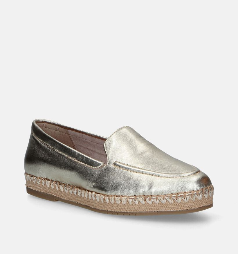 Tamaris Gouden Espadrilles voor dames (338205) - geschikt voor steunzolen