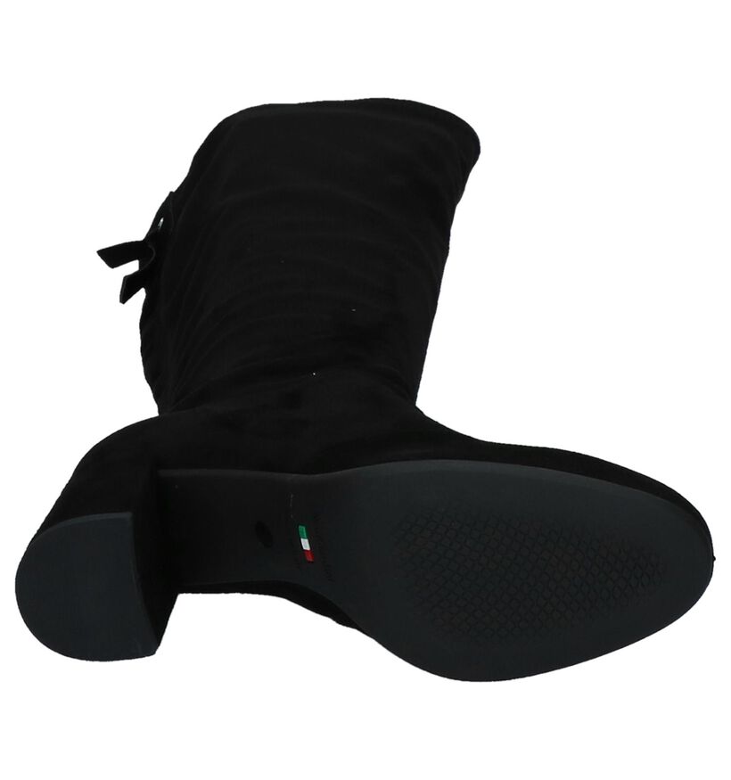 NeroGiardini Bottes hautes en Noir en daim (226497)