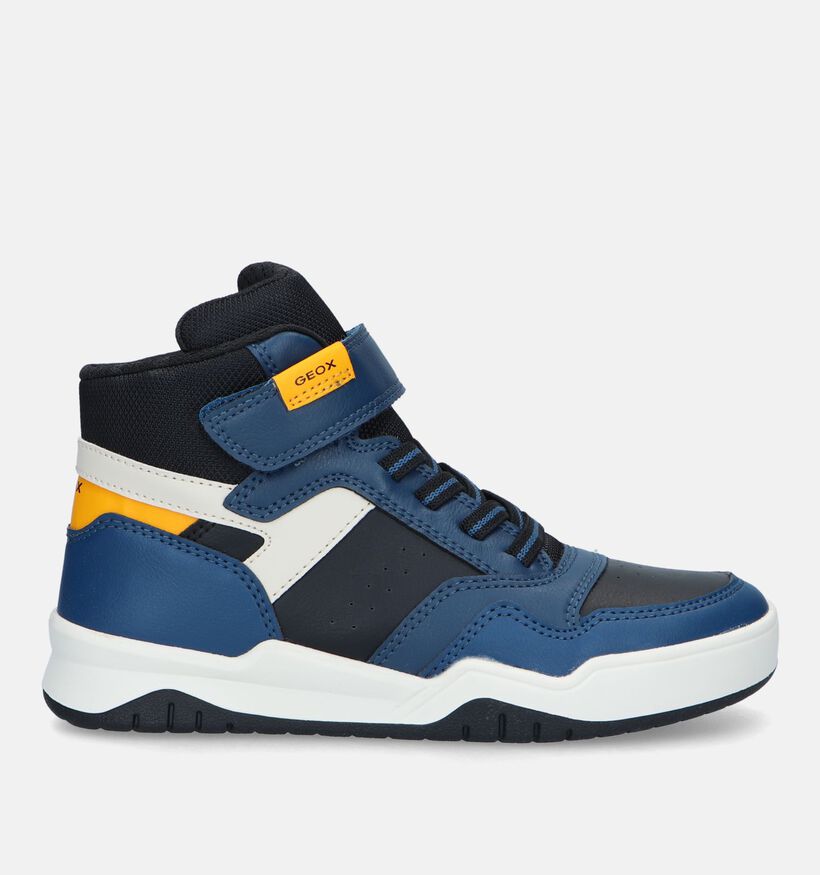 Geox Perth Blauwe Hoge Sneakers voor jongens (328538) - geschikt voor steunzolen