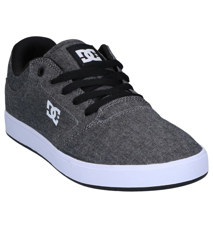 Grijze Skateschoenen DC Shoes Crisis TX SE in stof (250823)