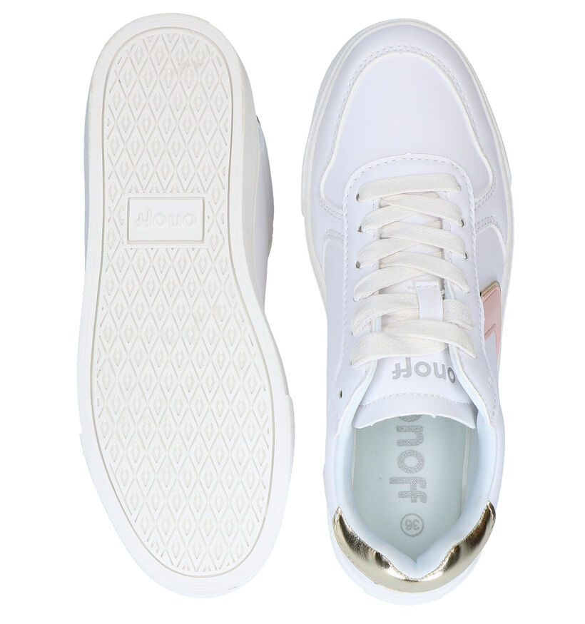 ONOFF Chaussures à lacets en Blanc en simili cuir (291441)