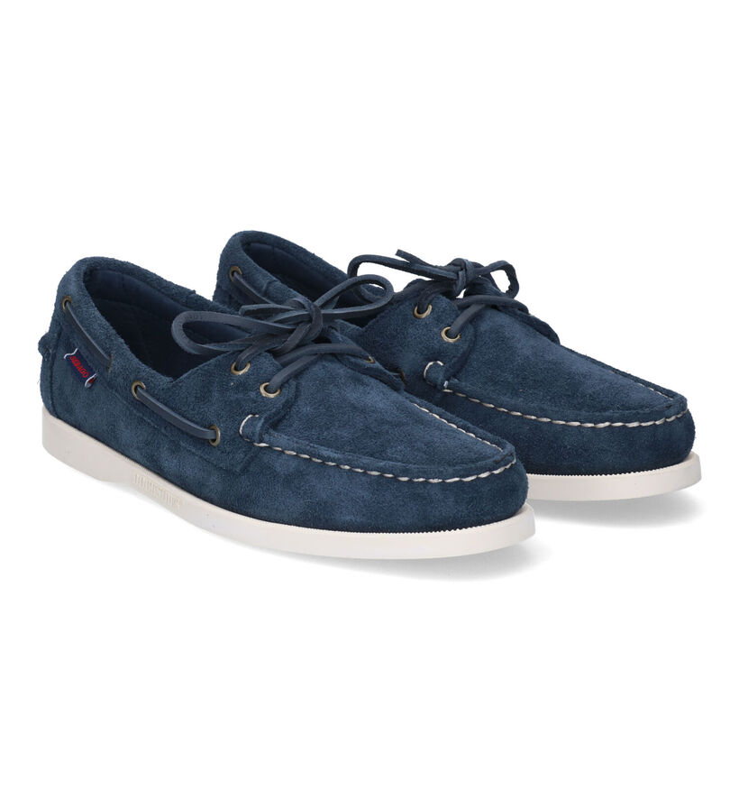 Sebago Dockside Portland Flesh Out Kaki Bootschoenen voor heren (336839)