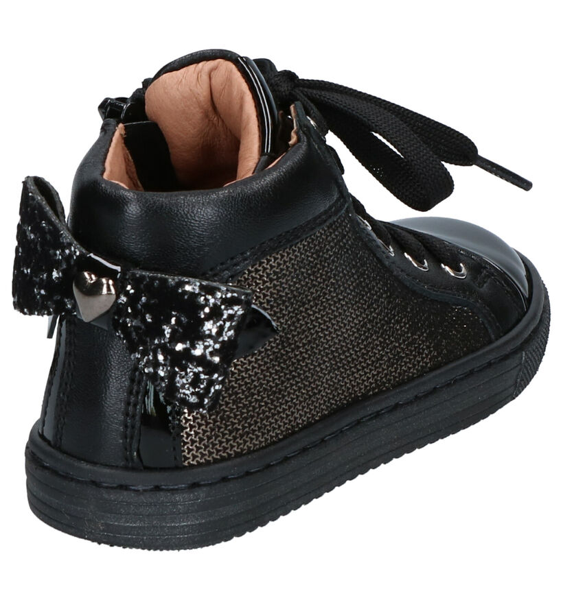 FR by Romagnoli Chaussures hautes en Noir en cuir (261140)