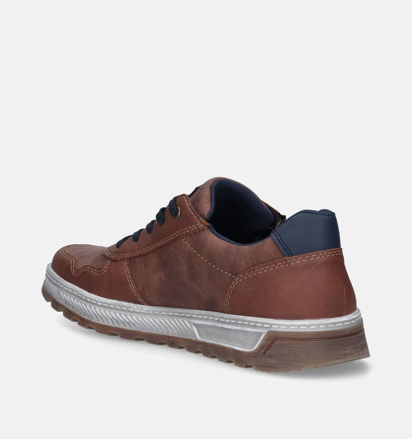 Rieker Chaussures à lacets en Cognac pour hommes (344394)