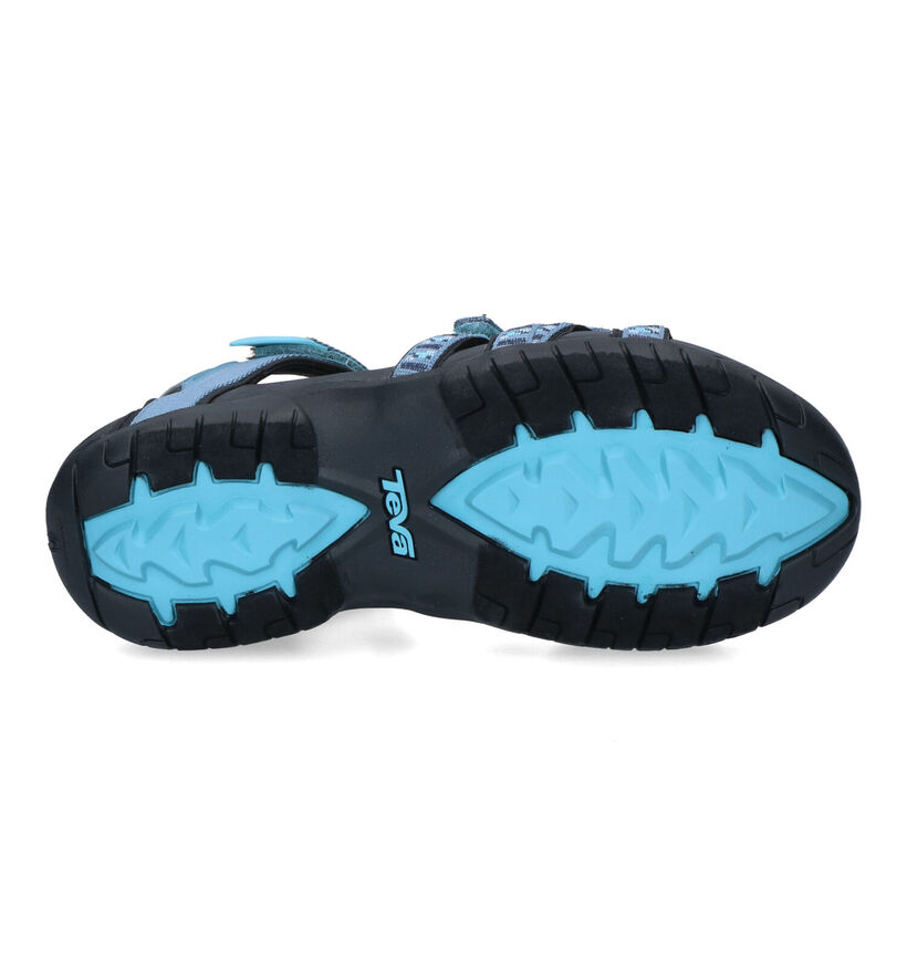Teva Tirra Zwarte Trekkingsandalen voor dames (354718)