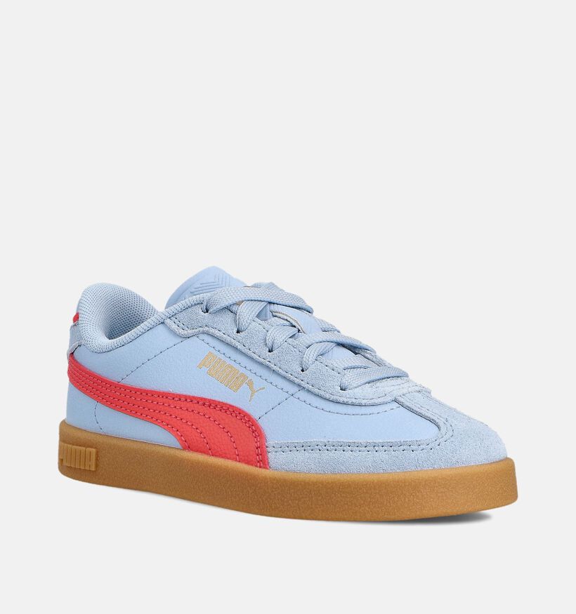 Puma Club II Era Blauwe Sneakers voor meisjes (359182) - geschikt voor steunzolen