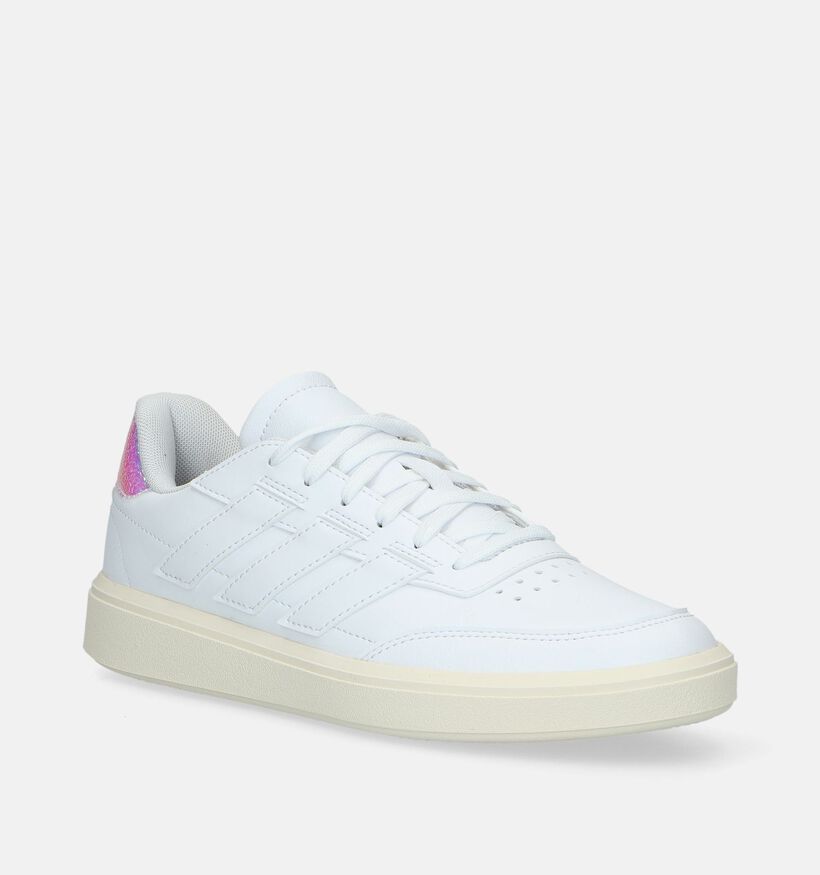 adidas Courtblock Baskets en Blanc pour femmes (334657)