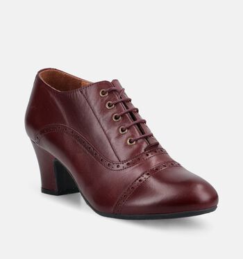 Miz Mooz Low Pumps Zwart/Bordeaux