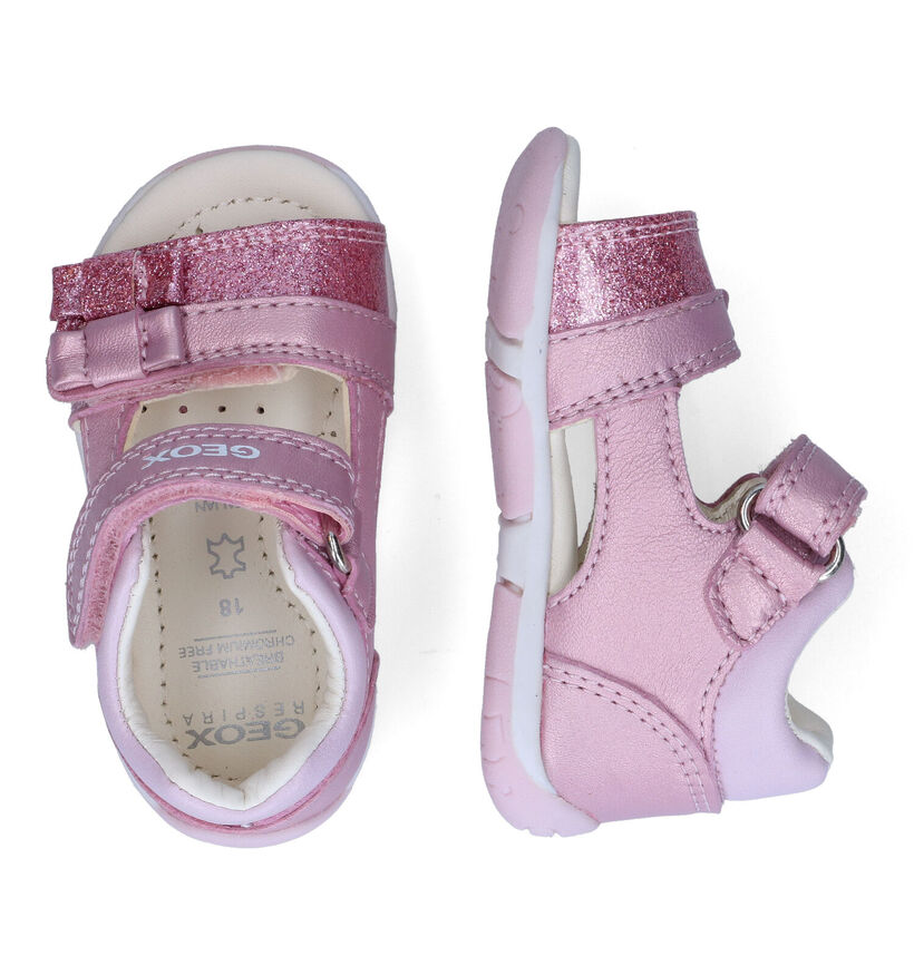 Geox Tapuz Sandales en Rose pour filles (304897)