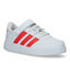 adidas Breaknet 2.0 EL Witte Sneakers in kunstleer (324677)