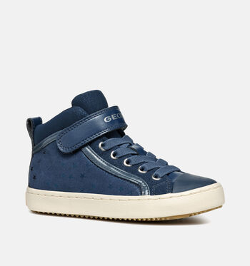 Geox Sneakers Zwart/Bruin/Blauw/Roze