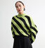 JDY Klara Pull rayé en Vert pour femmes (337238)