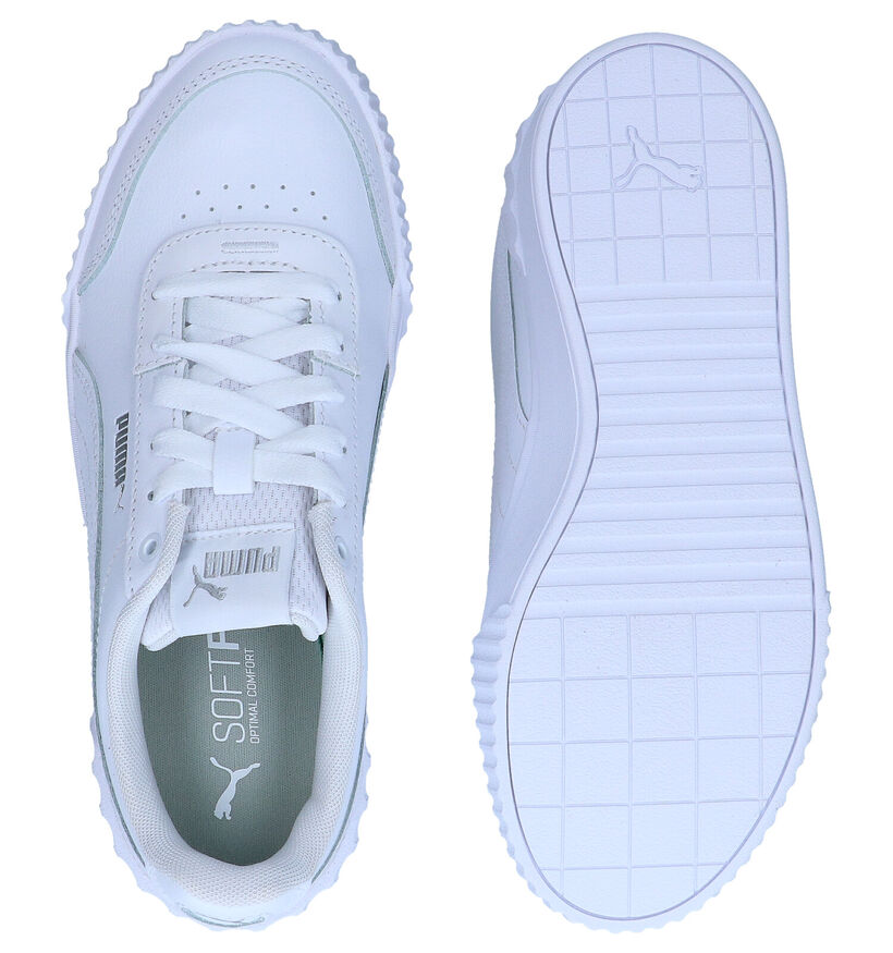 Puma Carina Lift Witte Sneakers in kunstleer (293506)