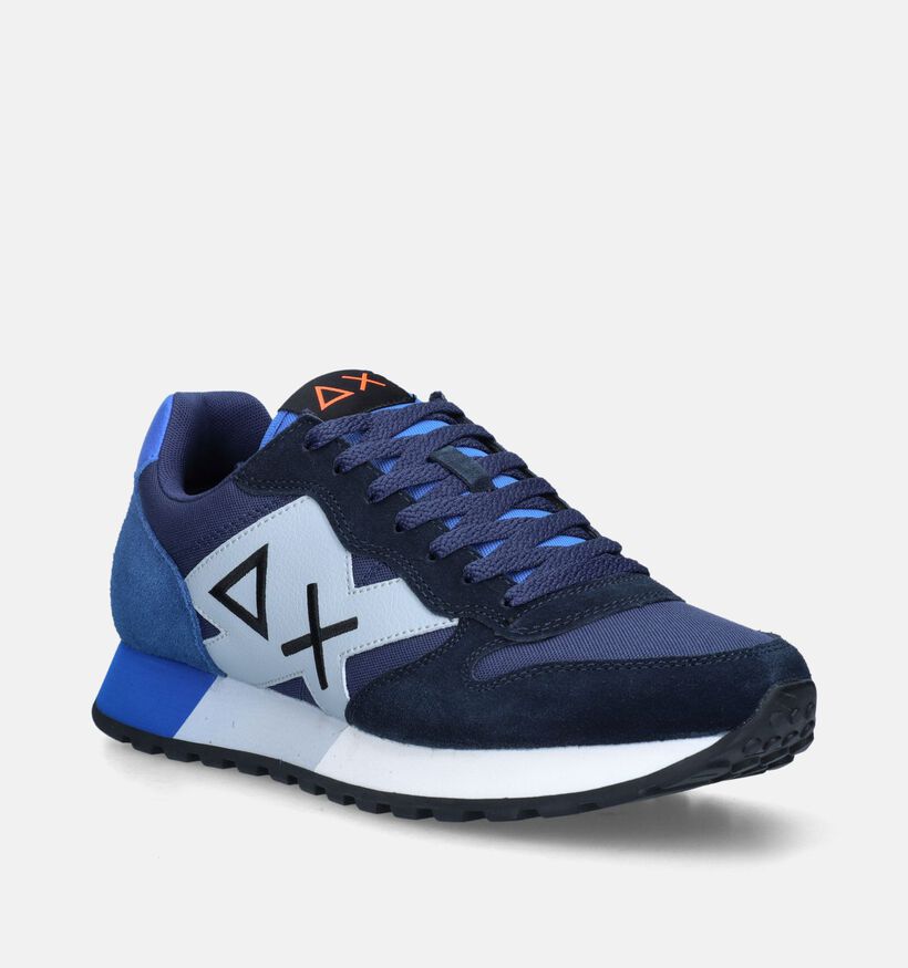 Sun 68 Jaki Solid Baskets en Bleu pour hommes (345743) - pour semelles orthop&eacute;diques