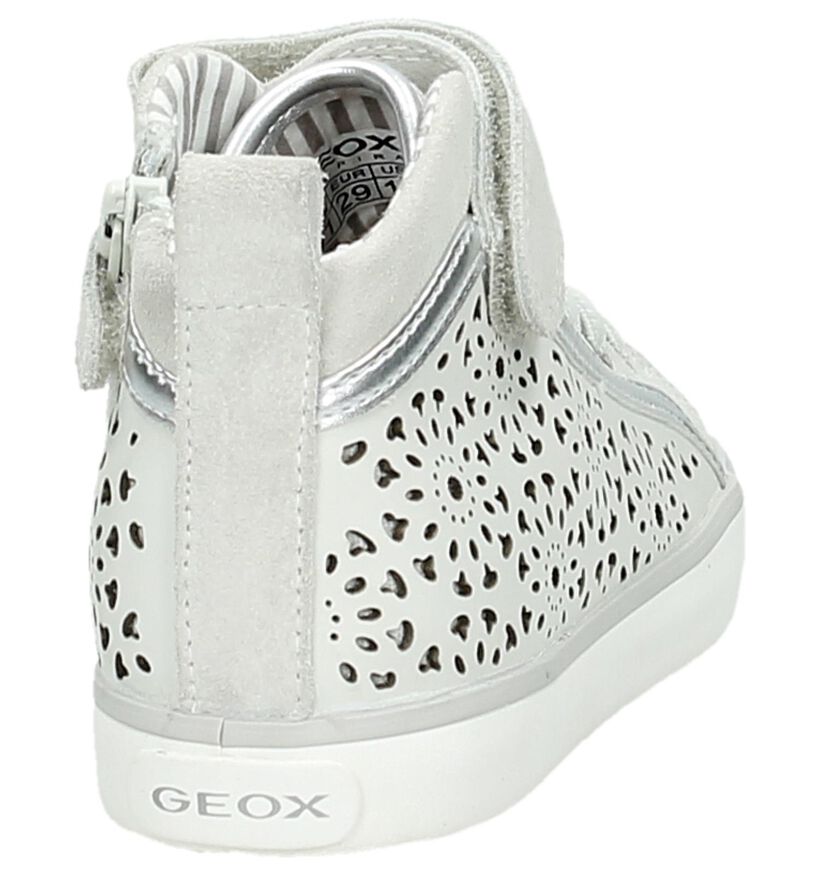 Geox Chaussures hautes en Beige clair en cuir (170560)