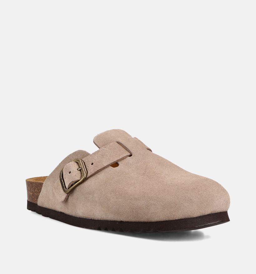 Scholl Fae Taupe Slippers voor dames (369862)