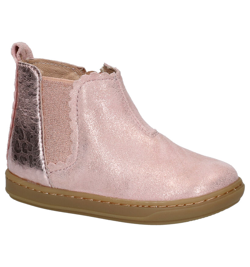 Shoo Pom Bouba Chaussures hautes en Rose en cuir (279223)