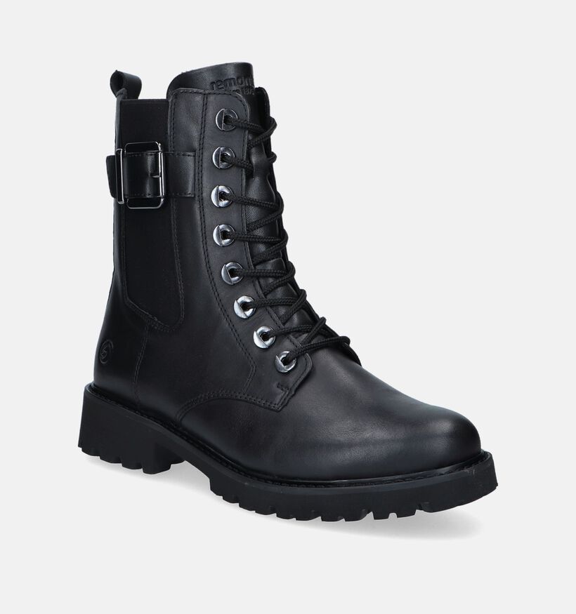 Remonte Boots à lacets en Noir pour femmes (347259) - pour semelles orthopédiques