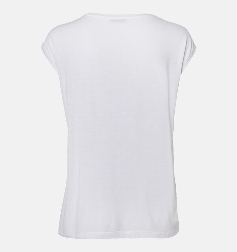 Pieces Billo Tee Solid Witte T-shirt voor dames (337705)