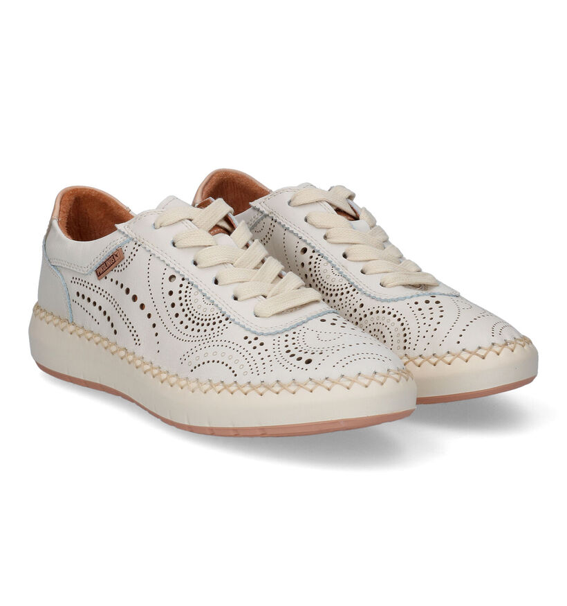 Pikolinos Mesina Ecru Veterschoenen voor dames (308101)