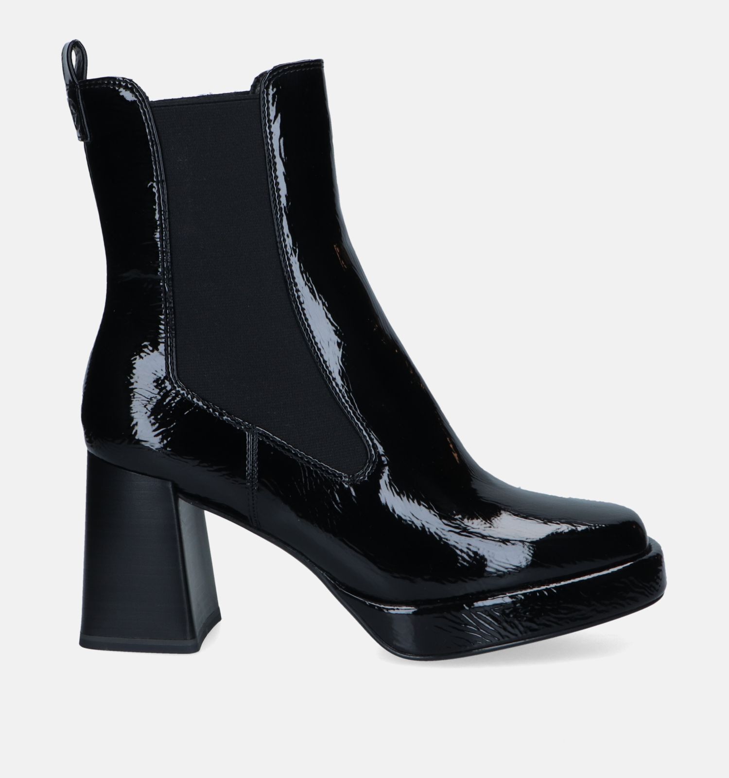 Bottines a talon carré femme clearance