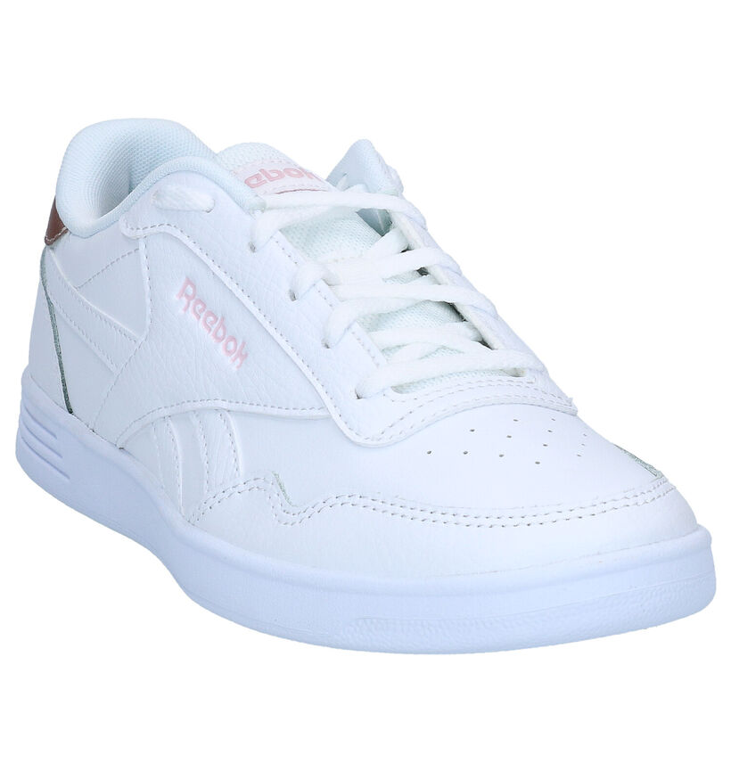 Reebok Royal Techque Baskets en Blanc en simili cuir (293480)