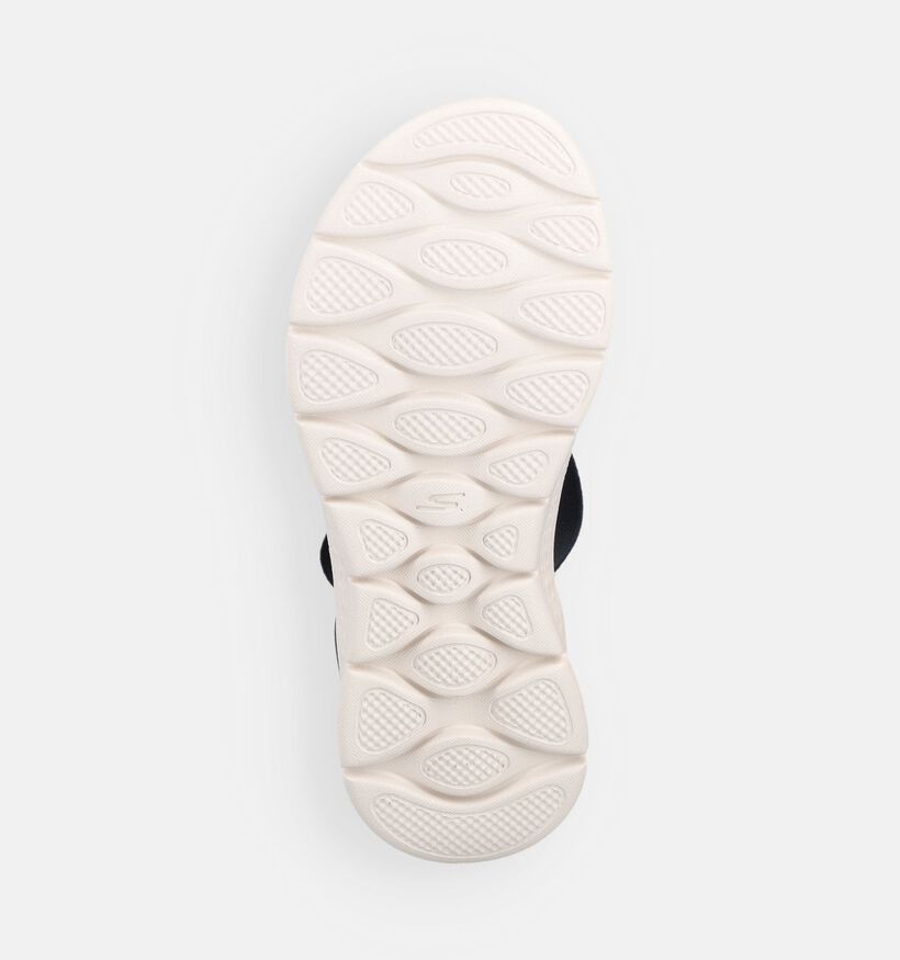 Skechers Go Walk Flex Sandal Glimmer Up Donkerblauwe Sandalen voor dames (371249)