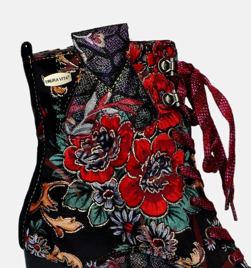 Laura Vita Dames Enkellaars Alcbaneo 141 Gris MULTICOLOR