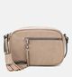 Tamaris Nele Taupe Crossboddy tas voor dames (355650)