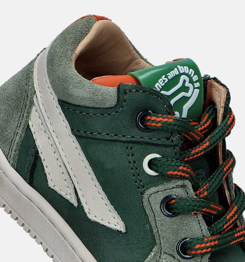 STONES and BONES Nomi Chaussures pour bébé en Vert pour garçons (345766) - pour semelles orthopédiques