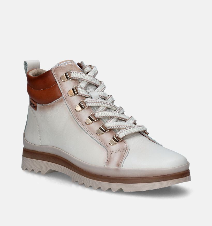 Pikolinis Vigo Bottines en Écru pour femmes (346199) - pour semelles orthopédiques